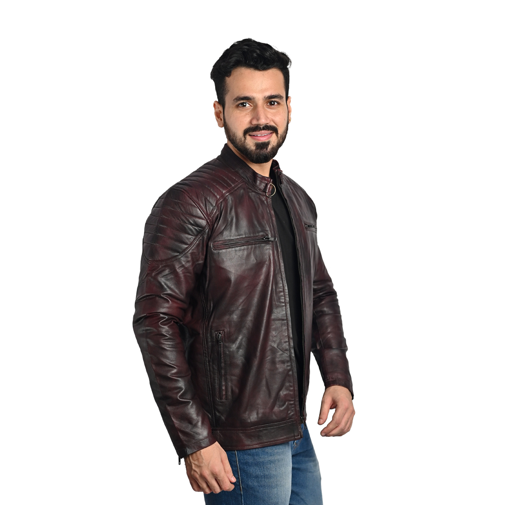 6 colours Men Leather Denim Jacket at Rs 600/piece in Delhi | ID:  24167491248